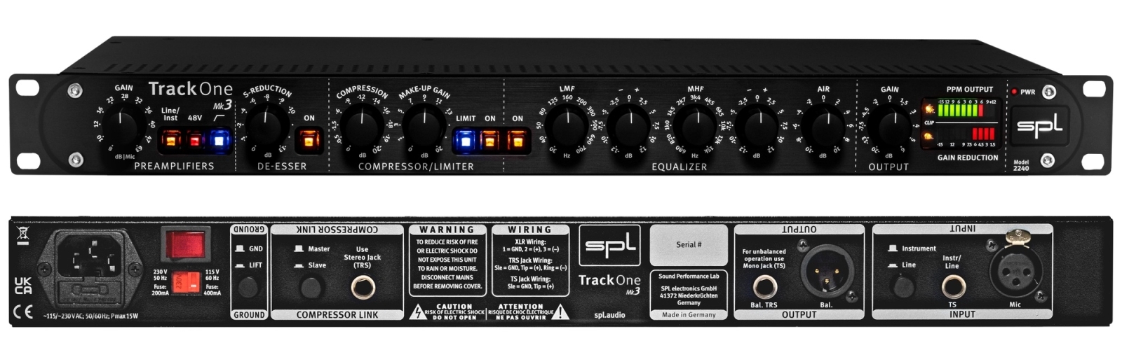 SPL Track One Mk3 Channel Strip