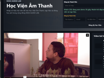 Tham Gia cộng Đồng Âm Thanh