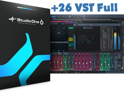 STUDIO ONE 6 PRO BẢN QUYỀN + 26 bộ VST 