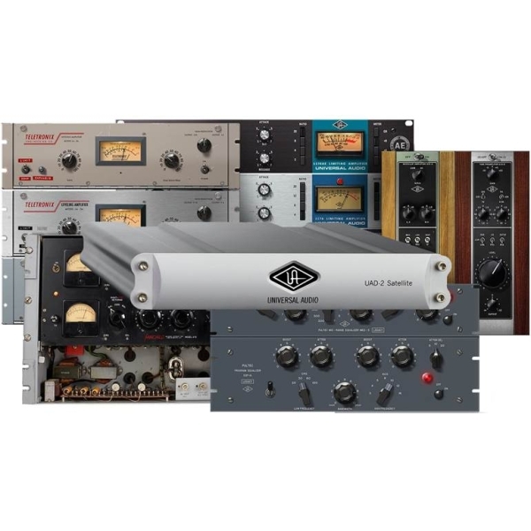 UAD 2 Satellite Quad 4x Firewire (USED) + UAD 2 Plugins Gói