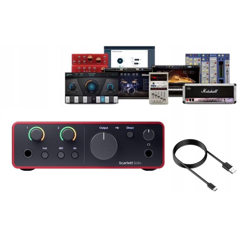 Focusrite Scarlett Solo Gen 4