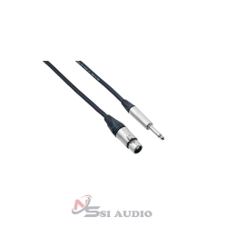 NCMA600 Dây nhạc cụ đầu Neutrik NC3FXX – NP2X 6 mét Bespeco