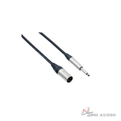 NCMM600 Dây tín hiệu cho nhạc cụ đầu Neutrik NC3MXX – NP2X 6 mét Bespeco