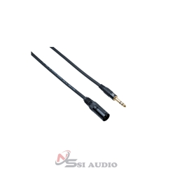EASX300 Dây tín hiệu cho nhạc cụ đầu XLR3MXN – SS60BK 3 mét Bespeco