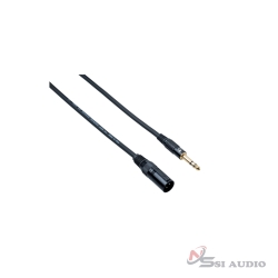 EASX300 Dây tín hiệu cho nhạc cụ đầu XLR3MXN – SS60BK 3 mét Bespeco