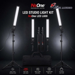 Combo 4 Đèn Live Stream NS One LED L600: Giải Pháp Chiếu Sáng Đa Điểm Chuyên Nghiệp Cho Studio Livestream & Recording!