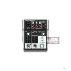302USB Mixer Behringer Analog 5 in 2 Bus Tích Hợp Mic Preamp | Mixer cơ Behringer 302USB - Bàn mixer mini