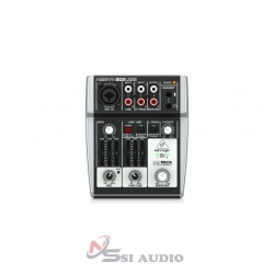 302USB Mixer Behringer Analog 5 in 2 Bus Tích Hợp Mic Preamp| Mixer cơ Behringer 302USB - HÀNG TRƯNG BÀY