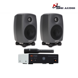 Genelec 8010A Pair & IK Multimedia ARC Studio – Cặp Loa Kiểm Âm 3-Inch Tích Hợp Hệ Thống Hiệu Chỉnh Âm Học Phòng Thu