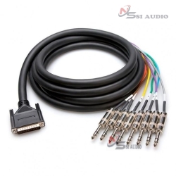 Hosa Balanced Snake Db25 Đến 1/4 "TRS