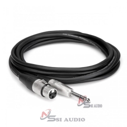 Hosa Pro Balanced Interconnect Rean XLR3f To 1/4" TRS