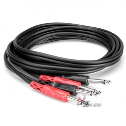 Hosa Stereo Interconnect Dual 1/4" Ts To Same