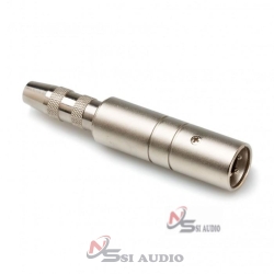 Hosa Impedance Transformer 1/4" Tsf To XLR3M