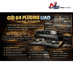 Gói 48 UAD plugins - Mô Phổng Chuẩn Âm Thanh Analog
