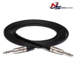 HOSA HSS-030 PRO BALANCED INTERCONNECT CABLE - REAN 1/4-INCH TRS MALE TO REAN 1/4-INCH TRS MALE - 9M