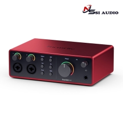Focusrite Scarlett 4i4 (4th Gen) – Audio Interface USB-C 4×4 Studio Grade