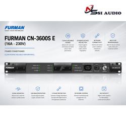 Furman CN-3600S E (16A - 230V) Lọc sạch Noise & Bảo vệ thiết bị