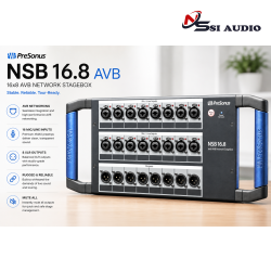PreSonus NSB 16.8: Hộp Sân Khấu Kỹ Thuật Số AVB – Giải Pháp Truyền Dẫn Âm Thanh Mạng Chuyên Nghiệp