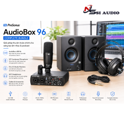 PreSonus AudioBox 96 Complete Bundle: Trọn Bộ Thu Âm Phòng Thu Toàn Diện