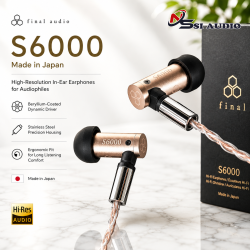 Final Audio S6000 (Made in Japan) – Tai Nghe In-Ear Có Dây Flagship Dòng S-Series Đỉnh Cao!