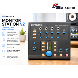 PreSonus Monitor Station V2: Trung Tâm Quản Lý Kiểm Âm Đột Phá – Làm Chủ Mọi Hệ Thống Loa