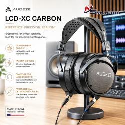 Audeze LCD-XC Carbon – Tai Nghe Kiểm Âm Từ Phẳng Closed-Back Tham Chiếu