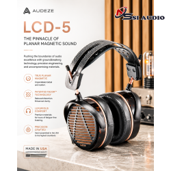 Audeze LCD-5 – Tai Nghe Từ Phẳng Flagship: Chuẩn Mực Về Độ Chính Xác