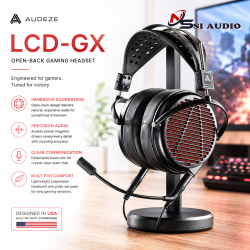 Audeze LCD-GX – Tai Nghe Từ Phẳng Tích Hợp Micro Cho Kiểm Âm Và Giao Tiếp
