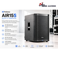 PreSonus AIR15S: Loa Siêu Trầm Active Bass 40 Nhỏ Gọn, Hiệu Suất Cao