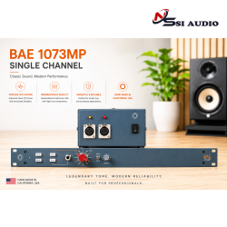 BAE 1073MP Single Channel – Đẳng Cấp Preamp 1073 Huyền Thoại