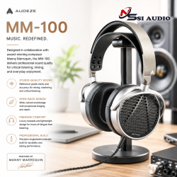 Audeze MM-100 – Tai Nghe Kiểm Âm Từ Phẳng Tham Chiếu Chuyên Nghiệp