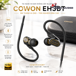 Cowon EH3 BT – Tai Nghe In-Ear Bluetooth Thể Thao Dual Dynamic Driver & Pin 9 Giờ