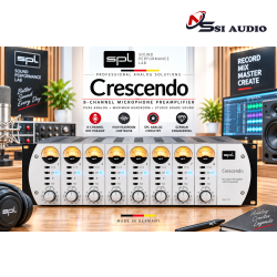 SPL Crescendo 8 – Bộ Tiền Khuếch Đại Micro 8 Kênh High-End Công Nghệ 120V Rail