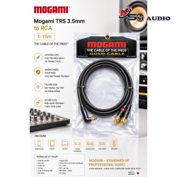 Cáp Mogami TRS 3.5mm to RCA – Kết Nối Đỉnh Cao: Âm Thanh Sạch Tuyệt Đối