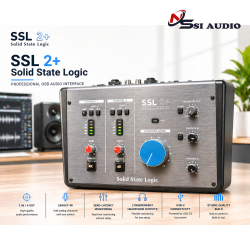 SSL 2+ Solid State Logic – Trải Nghiệm Chất Âm Analog Huyền Thoại