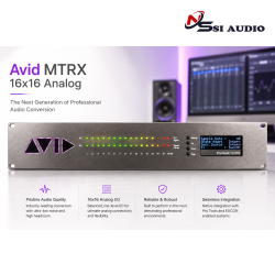 Avid MTRX (16x16 Analog) – Chuẩn Mực Chuyển Đổi Âm Thanh Mastering