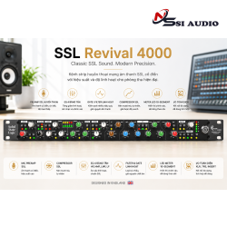 SSL Revival 4000: Bản Giao Hưởng Analog – Mạch Channel Strip Huyền Thoại Cho Kỷ Nguyên Kỹ Thuật Số
