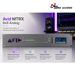 Avid MTRX (8x8 Analog) – Sự Tinh Tế Trong Chuyển Đổi AD/DA Cao Cấp