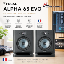 Focal Alpha 65 Evo – Loa Kiểm Âm 6.5-inch Chính Xác, Uy Lực Từ Pháp