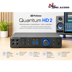 PreSonus Quantum HD 2: Giao Diện Âm Thanh 32-Bit Tốc Độ Cao Cho Studio Hiện Đại