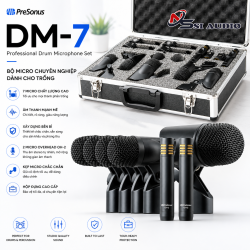 PreSonus DM-7: Bộ Micro Thu Âm Trống Chuyên Nghiệp