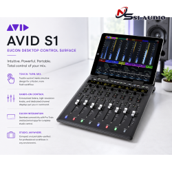 Avid S1 EUCON Desktop Control Surface – Sức Mạnh Điều Khiển Trong Tầm Tay