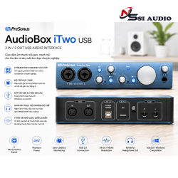 PreSonus AudioBox iTwo USB: Audio Interface Di Động Cho Máy Tính Và iPad