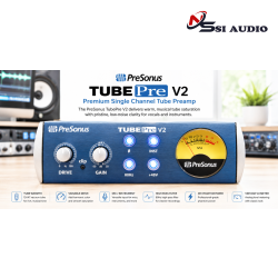 PreSonus TubePre V2 – Sức Mạnh Bóng Đèn Chân Không Cho Phòng Thu Cá Nhân