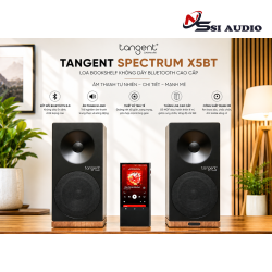 Tangent Spectrum X5BT – Loa Bookshelf Active Không Dây Hi-Fi Đan Mạch Tích Hợp Amply Class D 2 x 25W, Phono MM & Bluetooth aptX