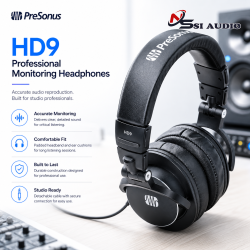 Tai nghe PreSonus HD9 – Sự Chính Xác Tuyệt Đối Trong Thiết Kế Cách Âm