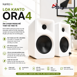 Kanto ORA4 – Loa Kiểm Âm / Bookshelf Active Bluetooth 100W Tích Hợp USB-C DAC Dành Cho Desktop & Reference Studio