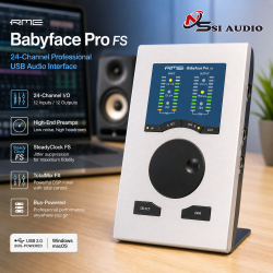 RME Babyface Pro FS – Audio Interface Di Động Đỉnh Cao, Chuẩn Mực Xung Nhịp Tham Chiếu Từ Đức