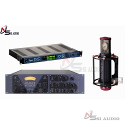 Lynx Aurora(ⁿ) 8 USB + Manley Voxbox Tube Channel Strip + Manley Reference Cardioid