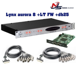Lynx Aurora 8 AD/DA + LT FW + 2 Dây DB25 - Converter- Mastreing